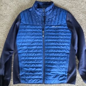 Eddie Bauer Men's Blue Quilted Jacket